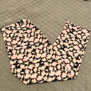 Banana Republic Floral Avery Pants - 8